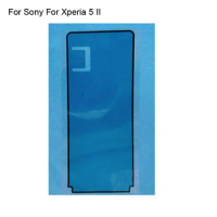 2PCs For Sony For Xperia 5 II Back Cover Adhesive Xperia5ii Rear Back Battery Cover Adhesive Glue Door Sticker Adhesive