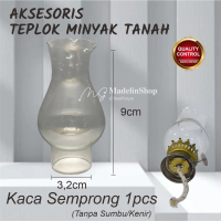 Kaca Semprong Lampu Ublik Teplok Minyak Tanah Rukun HK Haka Jadul Aksesoris