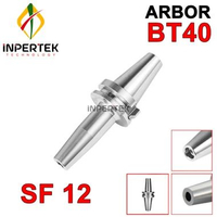 Arbor BT40 SF12 Shrink Fit SF 12 Chuck Heat Milling CNC BT 40 12mm Tool