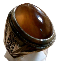 Cincin Solar Padang / Solar solok Giwang Super crystal ring alpaka Super Batu Akik Giok