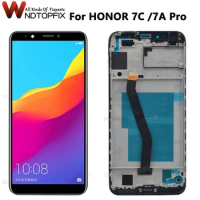 5.7 " For Huawei Honor 7A LCD AUM-L41 AUM-L29 Display Touch Screen Digitizer Repair For Honor 7A Pro Y6 2018 ATU-L11 LCD Display