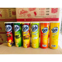 (Giao hàng trong vòng 2~3 ngày) Bánh lát snack khoai tây Slide đủ vị 60g, 90g, 145g