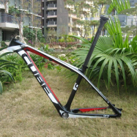 Cube Reaction GTC 26er Carbon Mountain Bike Frame MTB Bicycle Frameset Red//White/Black 135mm Rear Axle Free Shipping