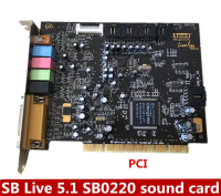 Original Creative SB Live5.1 sound card SB0220 sound card support KX drive, K song debugging for XP