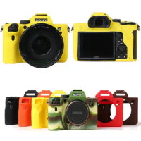 New Soft Silicone Rubber Camera case bag for Sony A7R IV A7R4 A7R mark 4 Protective Body Cover Skin with cleaning cloth