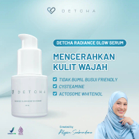 DETCHA Brightening Serum - Mencerahkan Kulit Wajah dengan Cysteamine & Actosome Whitenol - Tidak Bum