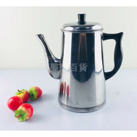 咖啡壺（無電）不鏽鋼 水壺 開水壺 耐熱電木把手 泡茶壺 小茶壺 咖啡壺（伊凡卡百貨）