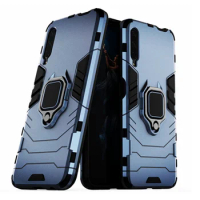 For Huawei Y9S Case Shockproof Ring Stand Bumper Silicone + PC Cover For Huawei Y9s Y 9s Y9 s 2019 6.59" STK-L21 STK-LX3 L22