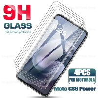 ตัวป้องกันหน้าจอนาฬิกา, ชุด 4 ชิ้น, สำหรับ Motorola Moto G86 Power และ G86Power, ตัวป้องกันกระจก, เข