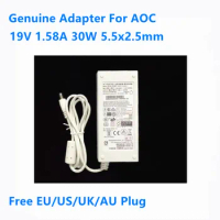 Genuine 19V 1.58A 30W ADPC1930EX ADPC1930 AC Power Adapter For PHILIPS AOC HP Monitor Power Supply Charger