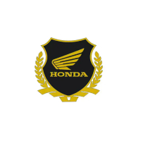 Vỏ phản quang, thích hợp cho xe máy Honda, Logo cánh Honda sửa đổi, Nhãn dán mũ bảo hiểm CBR HRC