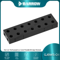 Barrow GJ8WS-01,Computer Server Bridge Module,POM Multi 8 Card GPUs Connector,Graphics Cards Parallel Block,VGA Mounting Tool
