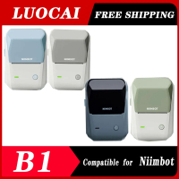 For Niimbot B1 Label Printer Portable Handheld Thermal Printer Barcode QR Code Sticker Paper Color