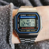 卡西歐 CASIO Vintage A168 A168WA A168WA-1 不鏽鋼錶帶 男裝錶 女裝錶 男裝表 女裝表 手錶 錶 手表 表 電子錶 情侶錶 情侶表