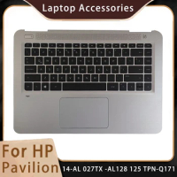 New For HP Pavilion 14-AL 027TX -AL128 125 TPN-Q171 ;Replacemen Laptop Accessories Keyboard Silvery