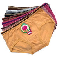 CD PIAOLI celana dalam wanita dewasa katun warna polos-pakaian dalam harga GROSIR Polos Katun Karet