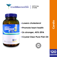 [EXP05/26] 50% Truelifesciences Barleans Omega 3 Fish Oil | Heart Health | Brain Health | Cholestero