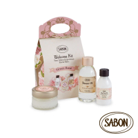 SABON 官方直營 明星三部曲推薦組禮盒(沐浴油100ml+身體磨砂膏60g+絲綢身體乳50ml)