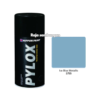 Pylox Metalik 1755 Ice Blue Metallic Biru Cat Semprot Spray Paint Pilok Pilox Pylok 300 CC