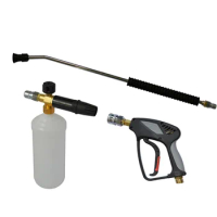 Professional Pressure Washer Foam Gun Kit High Pressure Water Gun &amp; Foam Lance Soap Gun Lance Nozzle Set Car Washer 280bar