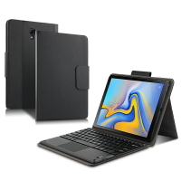 三星Galaxy Tab A藍牙鍵盤保護套10.5英寸平板電腦SM-T590/T595C/T597無線觸控鍵盤鼠標二合一可拆卸支撐外套