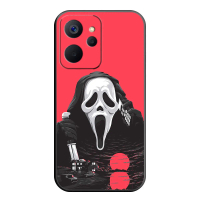 Sarung Telefon Foto Tersuai, Jeritan Seram Ghostface, Untuk OPPO Realme C75 C71 C65 C63 C55 C53 C35 