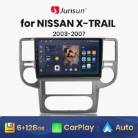 Junsun V1pro Android Auto Radio for NISSAN X-TRAIL Xtrail 2003 2004 - 2007 Wireless Carplay 4G Car Multimedia GPS 2din autoradio