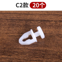 Ròng rọc ray rèm cửa phụ kiện kiểu cũ con lăn rèm cửa giường khóa rèm cửa vòng ray cong ray trượt bá