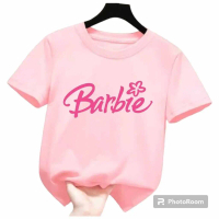 Barbie motif children's t-shirt for ages 2 to 10 years/100-150CM