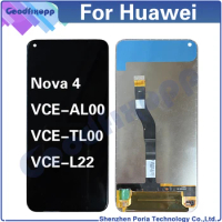 For Huawei Nova 4 VCE-AL00 VCE-TL00 VCE-L22 LCD Display Touch Screen Digitizer Assembly For Huawei Nova4 Replacement