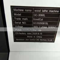 Cheap GC 6030 4 Axis Cnc Wood Lathe Machine Price for Wood Fabrication