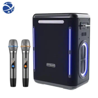 YYHCXdobo Sinoband 300 Machine With Microphone 300W Heavy Subwoofer High Quality Portable Wireless Party Karaoke Ktv Boombox