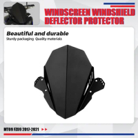 Front Screen Windshield Windscreen For Yamaha MT 09 MT09 2017 2018 2019 2020 Motorcycle Accessories Wind Deflectors MT-09 FZ-09