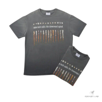 Rocket Lab NINE INCH NAILS: เสื้อยืดฟอกพ่น ทรง Classic Regular ผ้าคอตตอนพรีเมี่ยม USA สกรีนแบบ DTG ง