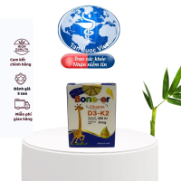 BONE-ER Vitamin D3 - K2 . Bổ sung vitamin D3 , hỗ trợ tăng cường hấp thu canxi (lọ 10ml) Cho Bé Men