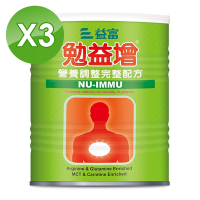 (3入組)【益富】勉益增 營養調整完整配方 400g/罐