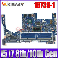 For HP Envy 17-CE Laptop Motherboard With I5 I7 8th/10th Gen CPU 18739-1 Notebook Mainboard
