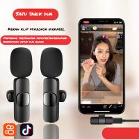 CLIP ON BLUETOOTH MICROPHONE MIC TELINGA LANGSUNG MIC K8/K9/K35