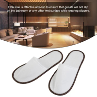 Footwear Disposable Slipper 10 Pairs Cotton Slippers Footwear Guest Home Sandals Hospitality Hotel Men Women Shose