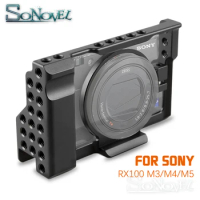 Aluminum Alloy RX100 Camera Cage Kit for Sony RX100 III IV V Camera Stabilizer for Sony RX100 M3 M4 M5 Camera frame