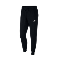 Nike 長褲 Club Fleece Pants 男款 NSW 縮口褲 運動休閒 口袋 基本 穿搭 黑白 BV2763010