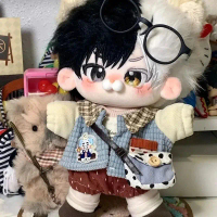 20cm Anime WIND BREAKER Haruka Sakura Cute Handsome Boy Plush Doll Stuffed Body Dress UP Handsome Ma