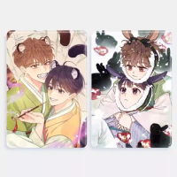 [Not Official Authentic] Korean Manhwa Korean BL Manwha Ome ga Complex 6.5x9.5cm 2mm Acrylic Small C