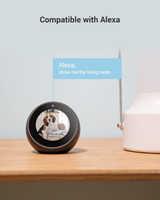 EZVIZ กล้องรักษาความปลอดภัย Pan/tilt 1080P โดมในร่ม,สมาร์ท IR Night Vision,การเคลื่อนไหว,การติดตามอั