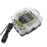 Applicable to Car Audio AFS Fuse Holder Fuse Fuse Box with Digital Display Fuse One Point Two Fuse B