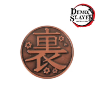 1pc Demon Slayer Anime Coin Cosplay Kimetsu No Yaiba Tsuyuri Kanawo Kochou Shinobu Alloy Metal Coins Tokens Collection Props