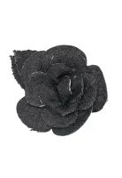 Chanel 二手香奈兒牛仔山茶花胸針