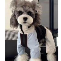 Áo khoác mùa thu đông cho thú cưng có mũ, dành cho Teddy, Bichon, Shiba Inu, Schnauzer