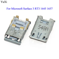 2pcs/lot 5 pin 5pin For Microsoft Surface 3 RT3 1645 1657 Micro USB Charging Port Connector Charge Dock Socket Jack