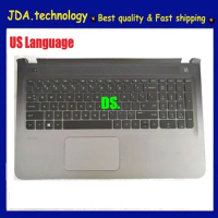 New/org for HP Pavilion 15-AB 15-AB006TX 15-AB065TX 15-AB297TX TPN-Q159 Palmrest US Keyboard Upper Cover Touchpad 809031-002